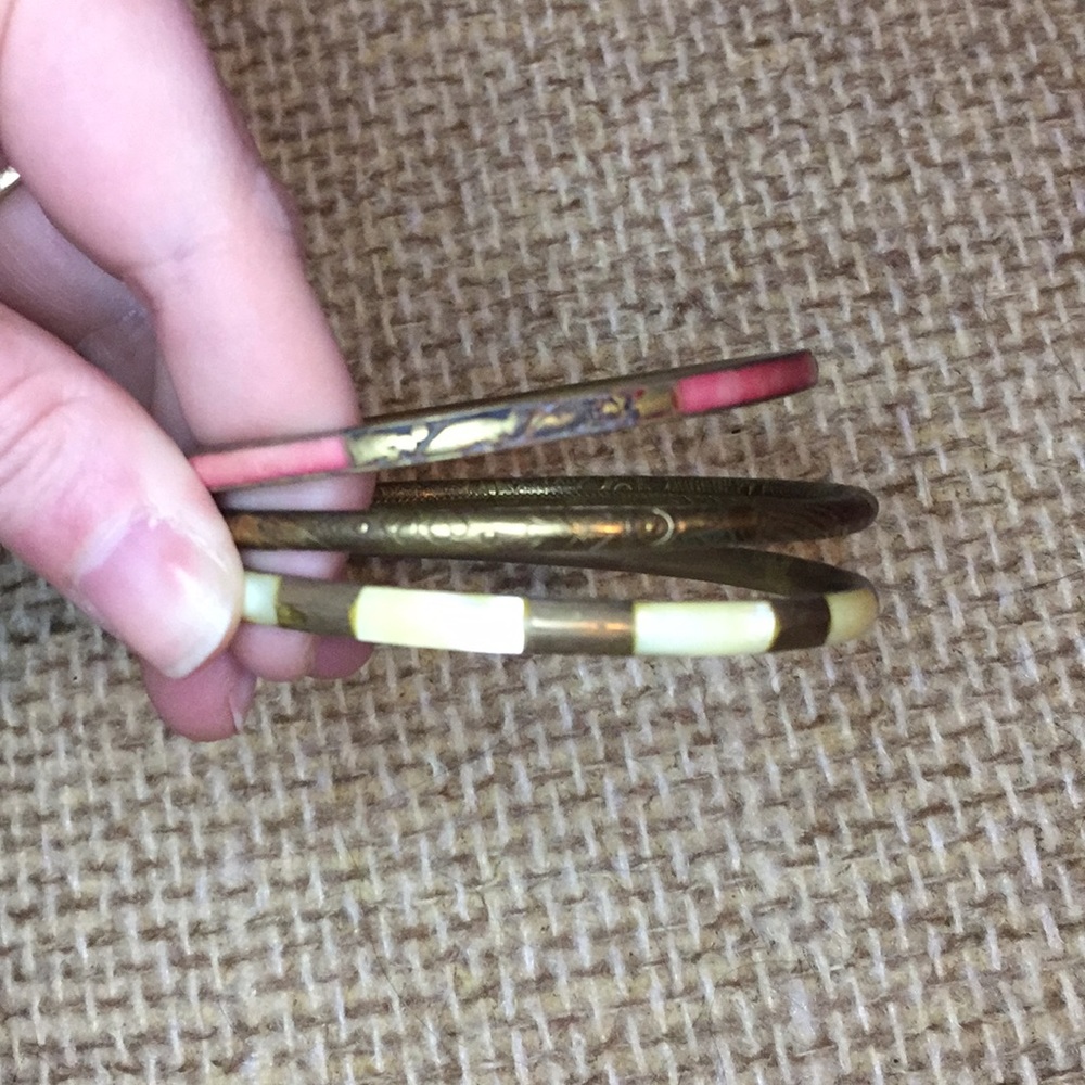 Vintage bangles (set of 3)